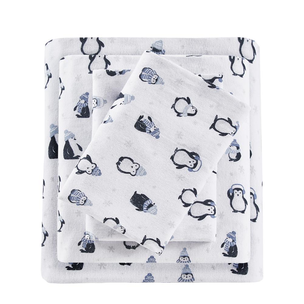 Cotton Flannel Printed Sheet Set