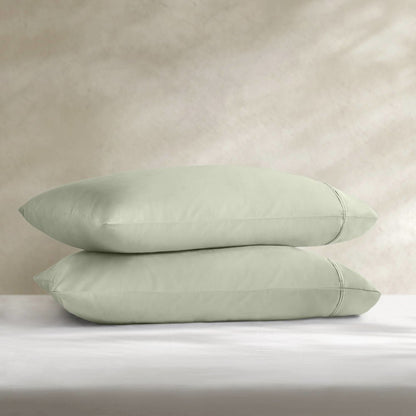 Sateen Sheet Set, Sage color