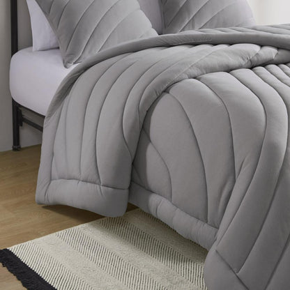 Poly Jersey Puffy Comforter Set