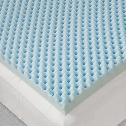 All Season Reversible Hypoallergenic Cooling Mattress Topper