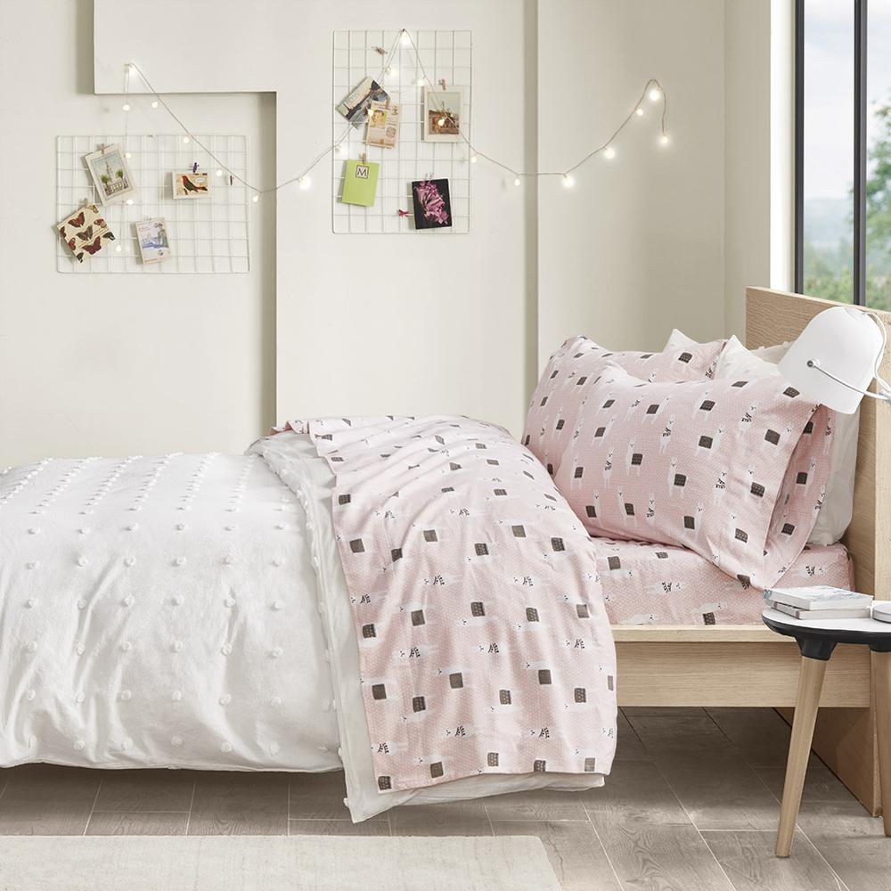 Cotton Flannel Printed Sheet Set