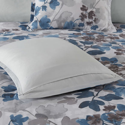 Alexis Comforter Set with Bed Sheets, Blue color