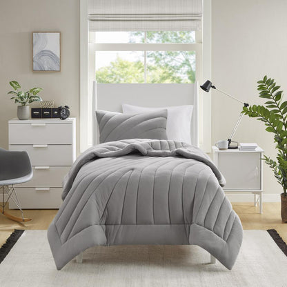 Poly Jersey Puffy Comforter Set