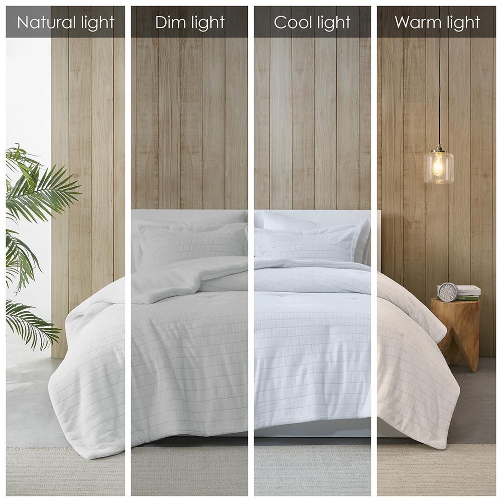 Plush to Sherpa Comforter Set