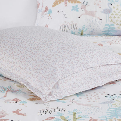 Woodland Animals Cotton Reversible Comforter Set