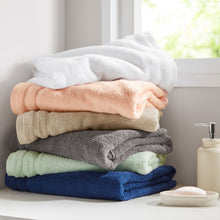 Quick Dry 100% Cotton 6pc Towel Set, Blush color