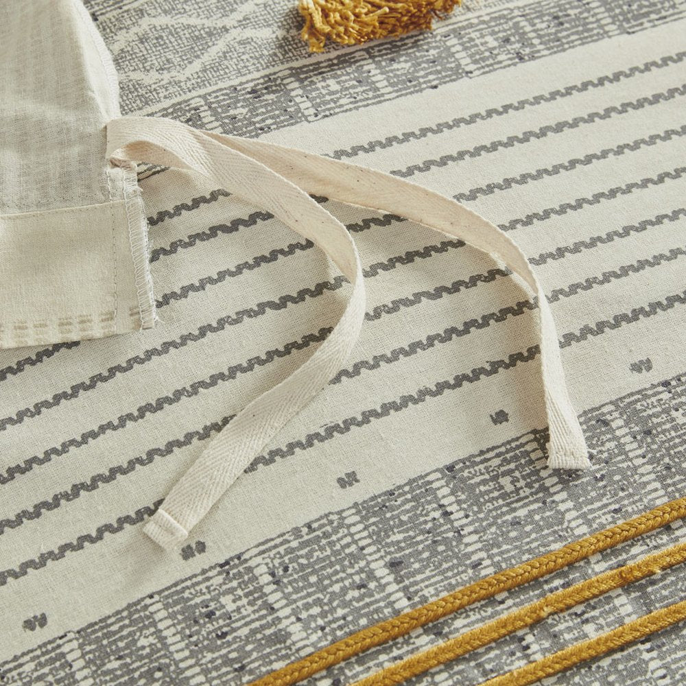 3 Piece Cotton Duvet Cover Set