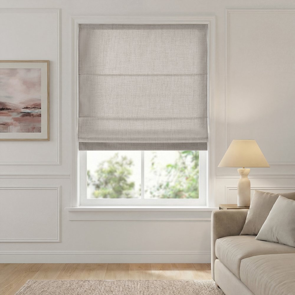 Mira Cordless Roman Shade