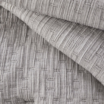 Arlo Oversized Comforter Set in Charcoal Color