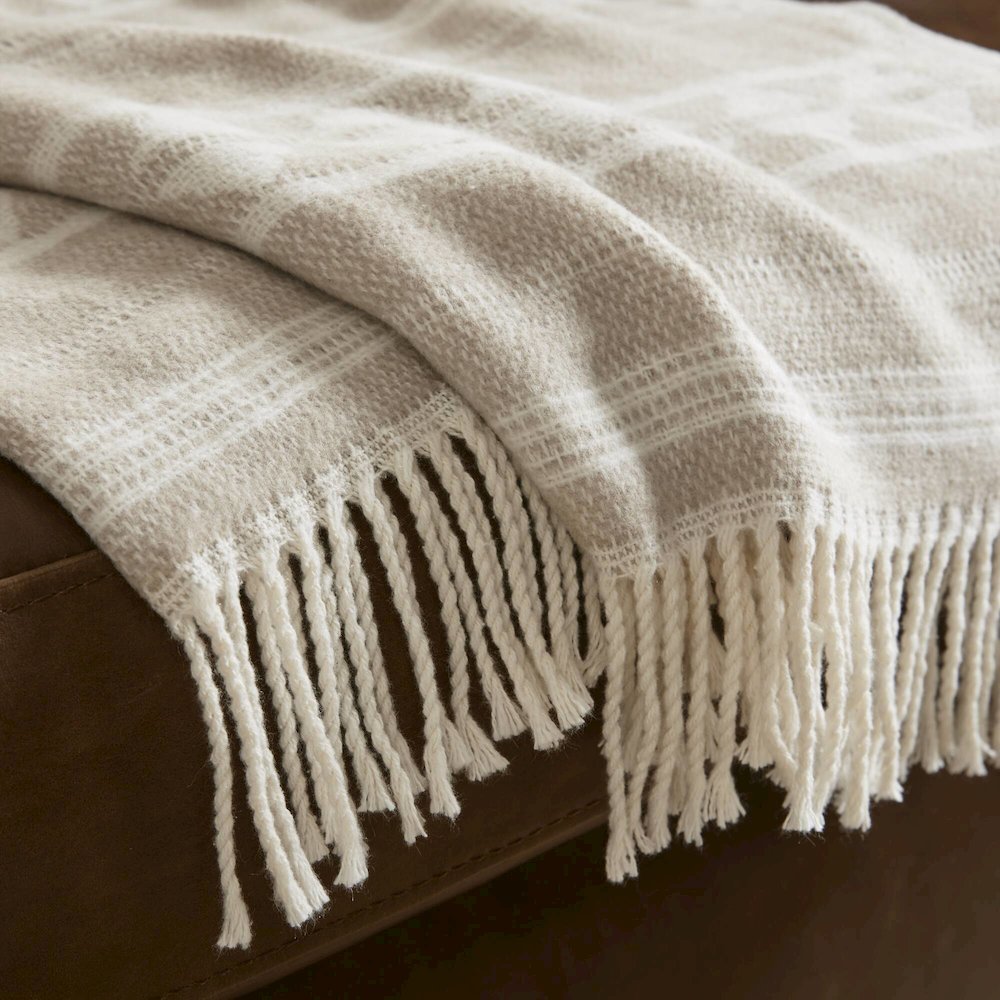 Alberta Cotton Blend Throw