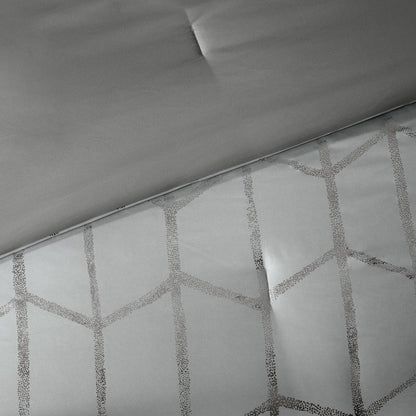 Raina 100% Polyester Brushed Microfiber Printed Comforter Set