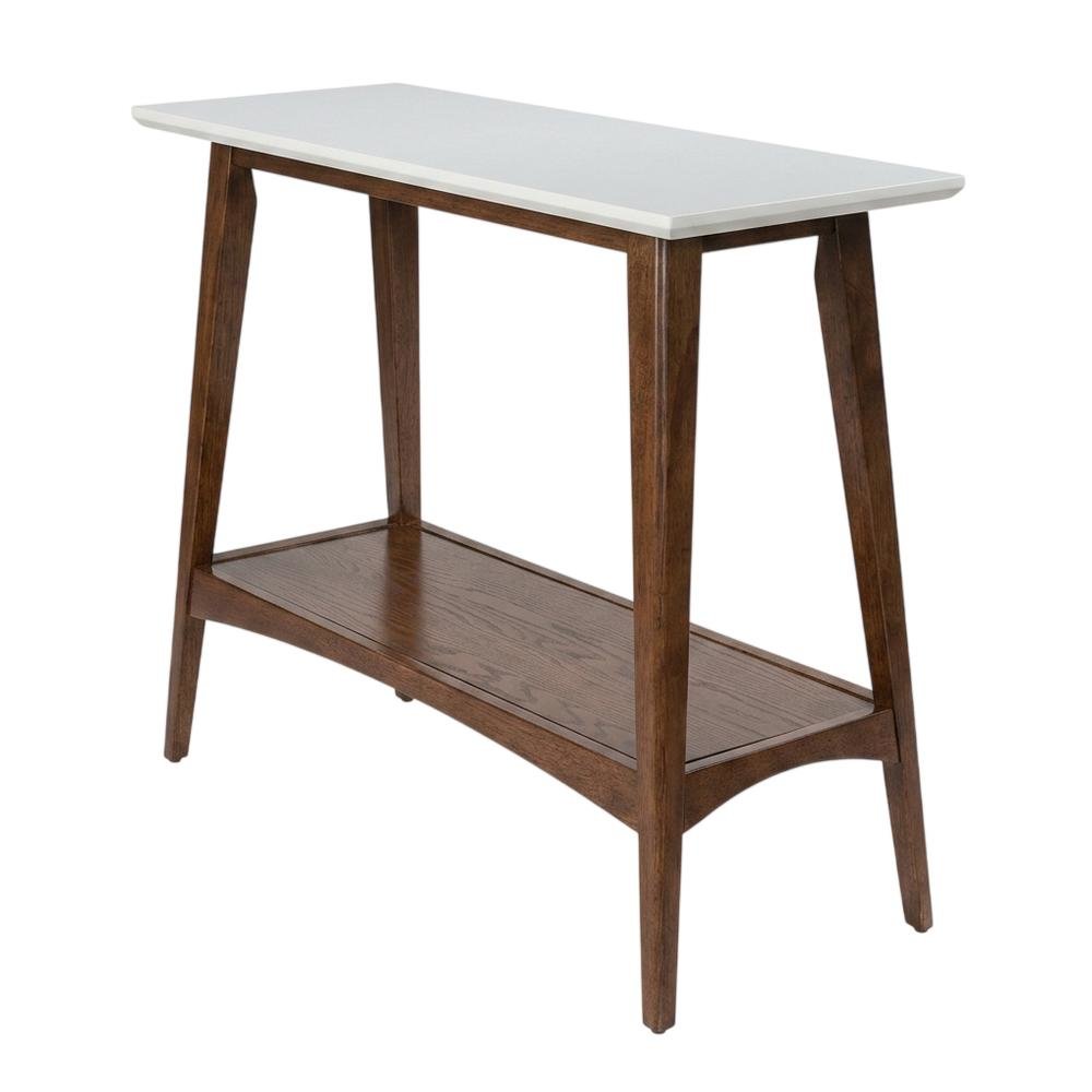 Wooden Console Table with Modern Design and Spacious Surface
