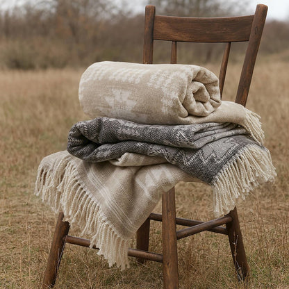 Alberta Cotton Blend Throw