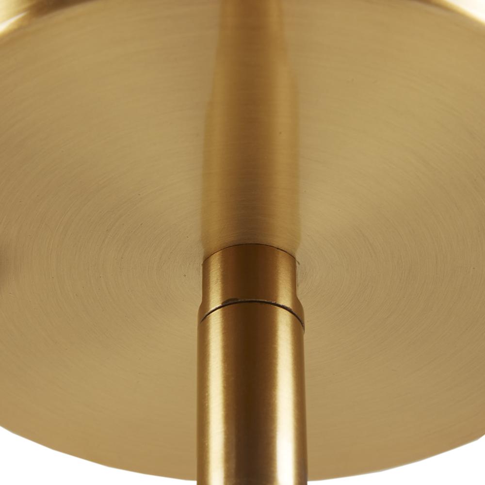8-Light Metal Chandelier with Globe Bulbs