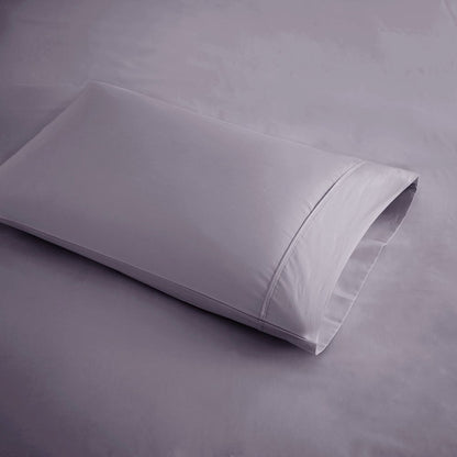 600 Thread Count Cooling Cotton Blend 4 PC Sheet Set, Purple color