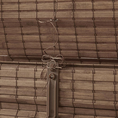 Bamboo Light Filtering Roman Shade 64"L