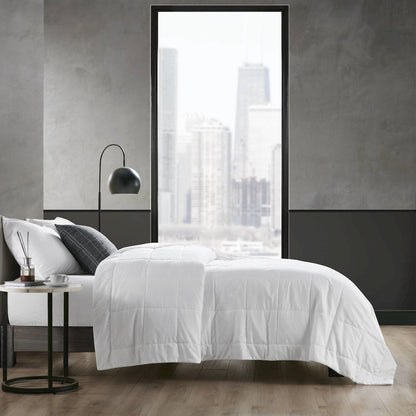 Cooling Touch Down Alternative Blanket in White Color