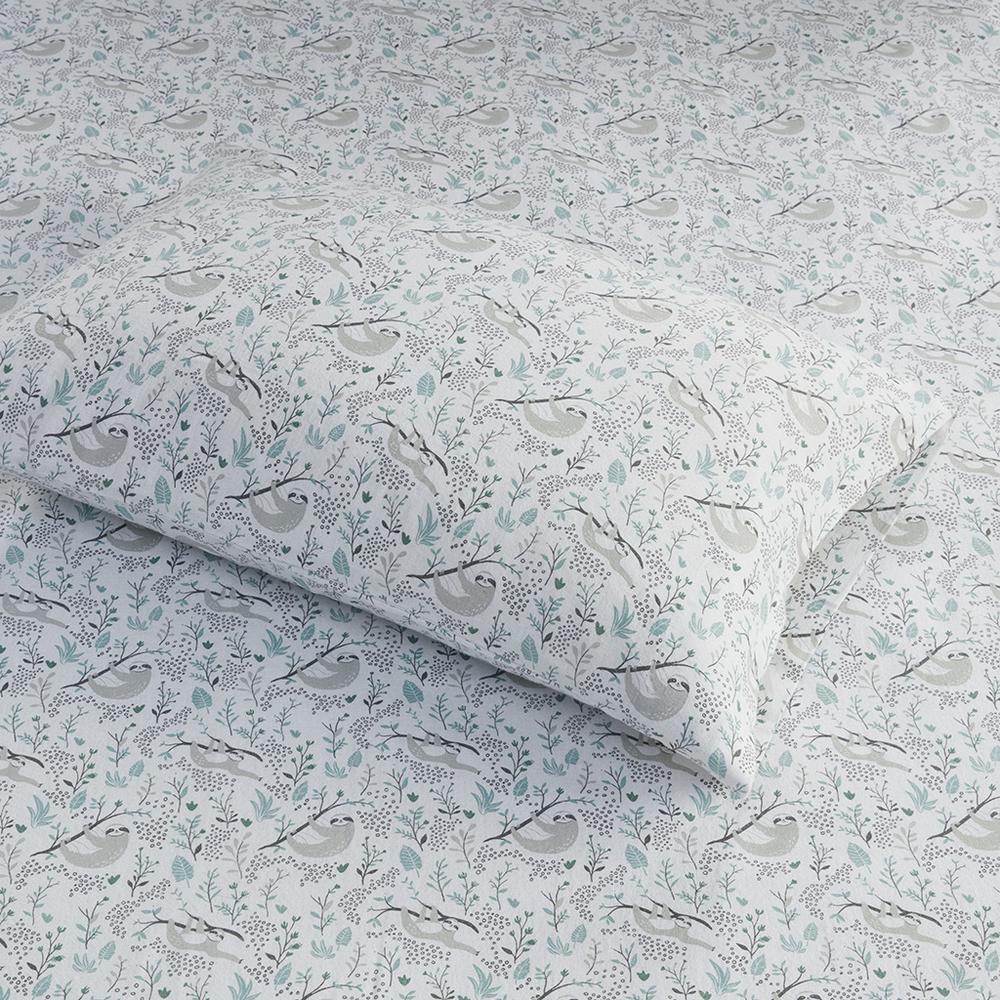 Cotton Flannel Printed Sheet Set