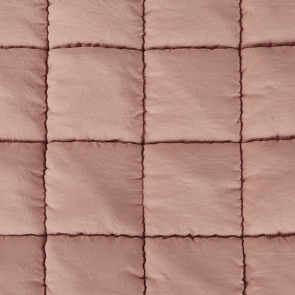 Dream Puff Down Alternative Comforter Set in Rose Color