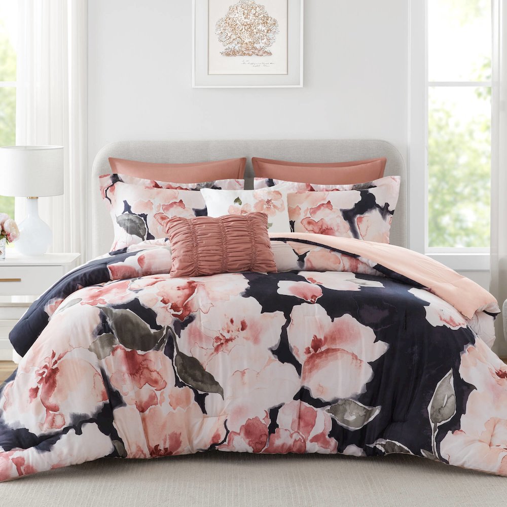 Shanti 7pcs Printed Comforter set