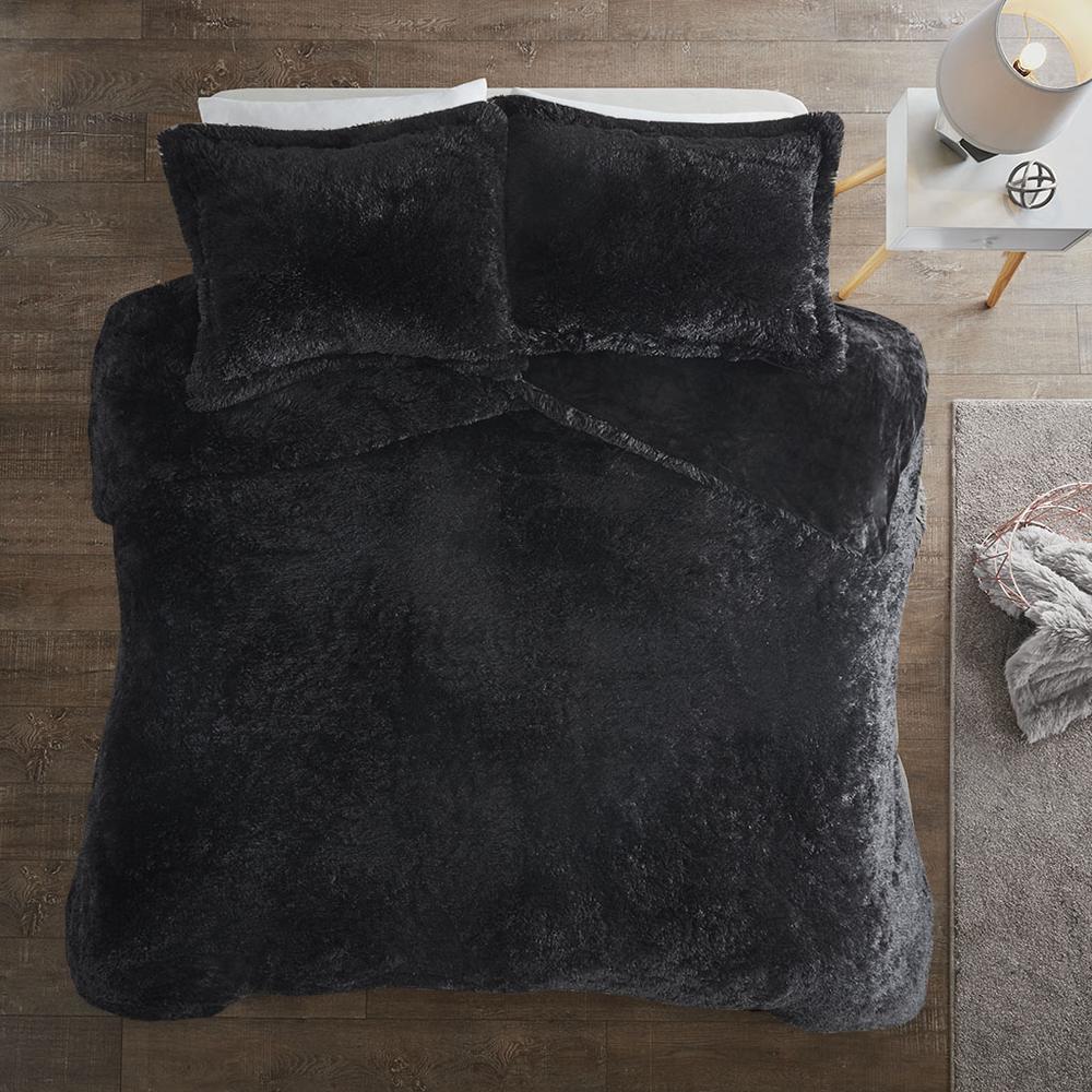 Shaggy Fur Duvet Cover Set
