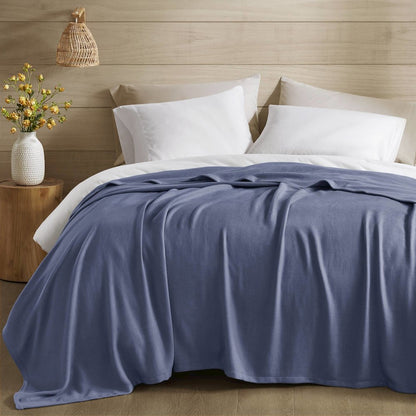 Bamboo Cotton Rayon from Bamboo Cotton Blanket, Navy color