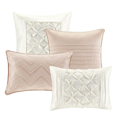Joella 24 Piece Room in a Bag, Blush color
