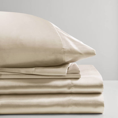 Satin Luxury Sheet Set in Champagne