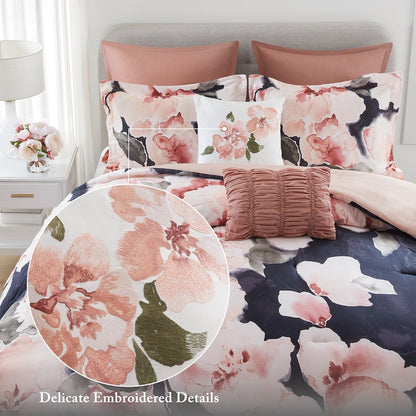 Shanti 7pcs Printed Comforter set