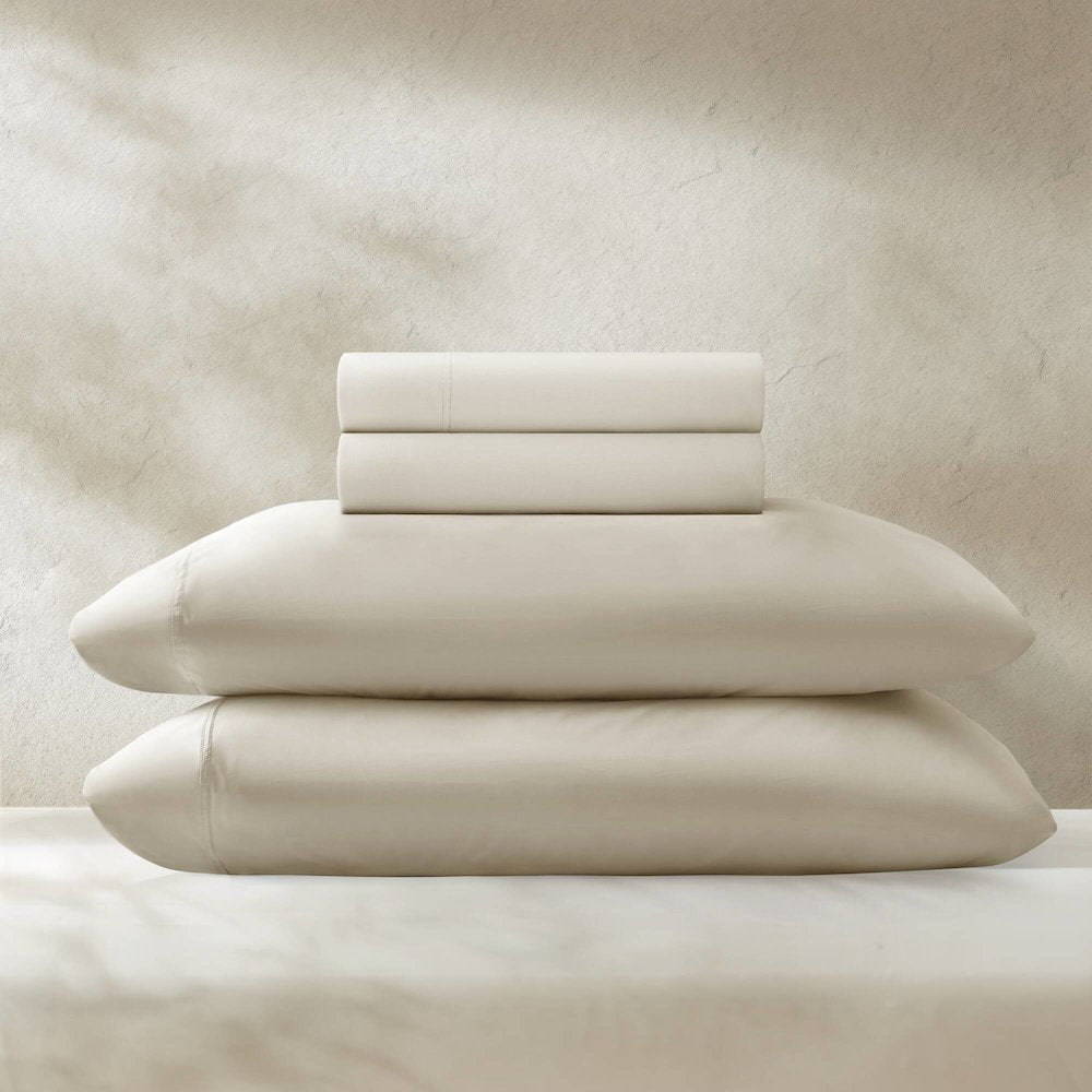 Stretch Jersey Sheet Set, Ivory color