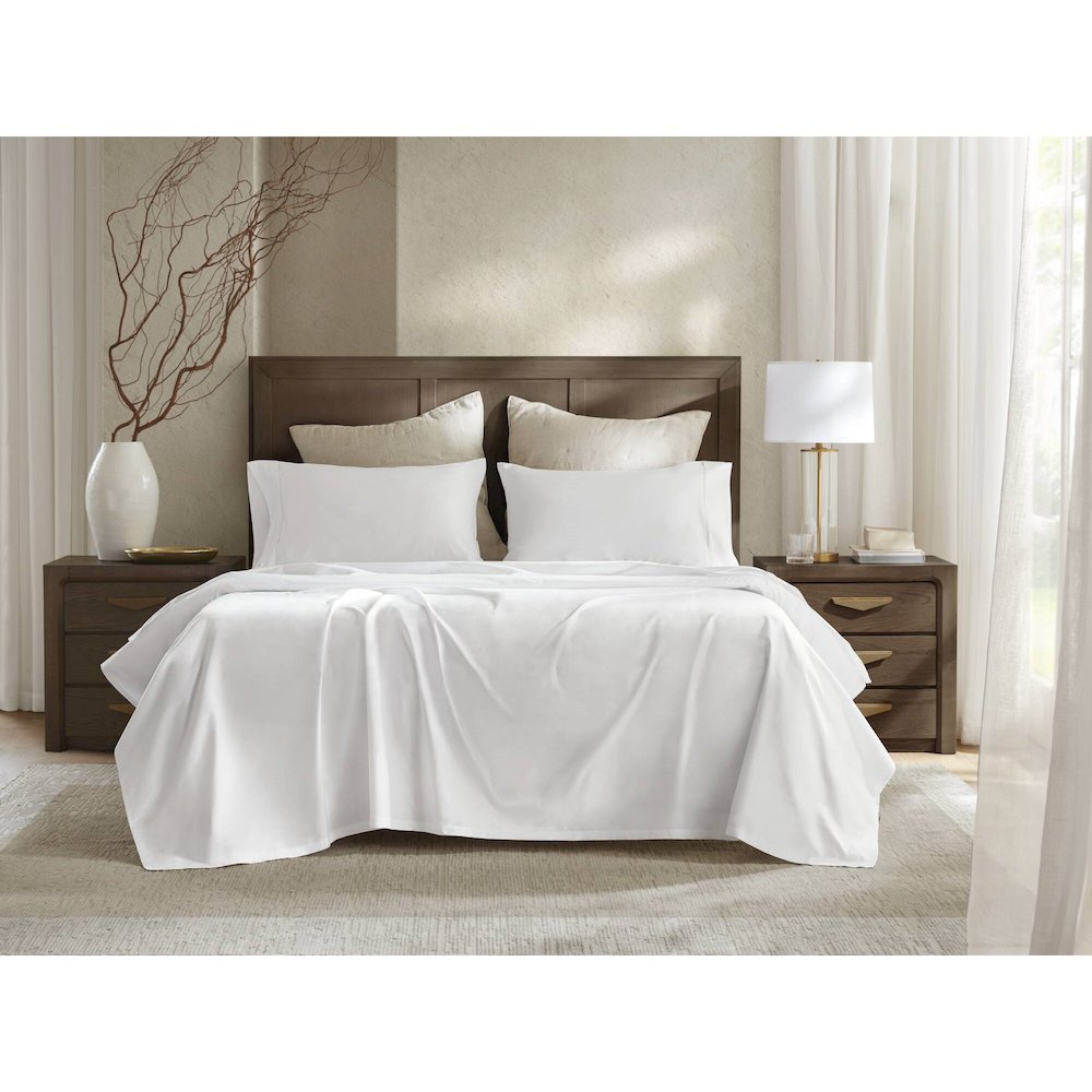 Sateen Sheet Set, White color