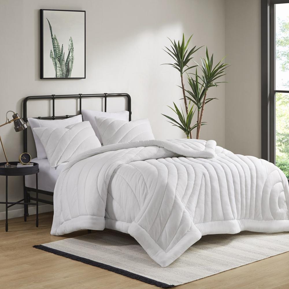Poly Jersey Puffy Comforter Set