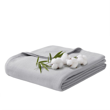 Bamboo Cotton Rayon from Bamboo Cotton Blanket, Grey color
