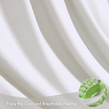 Bamboo Cotton Rayon from Bamboo Cotton Blanket, White color