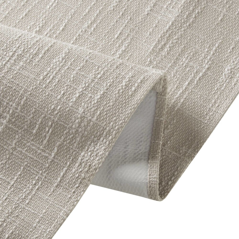 Quincy Total Blackout Cordless Roman Shade, Linen color