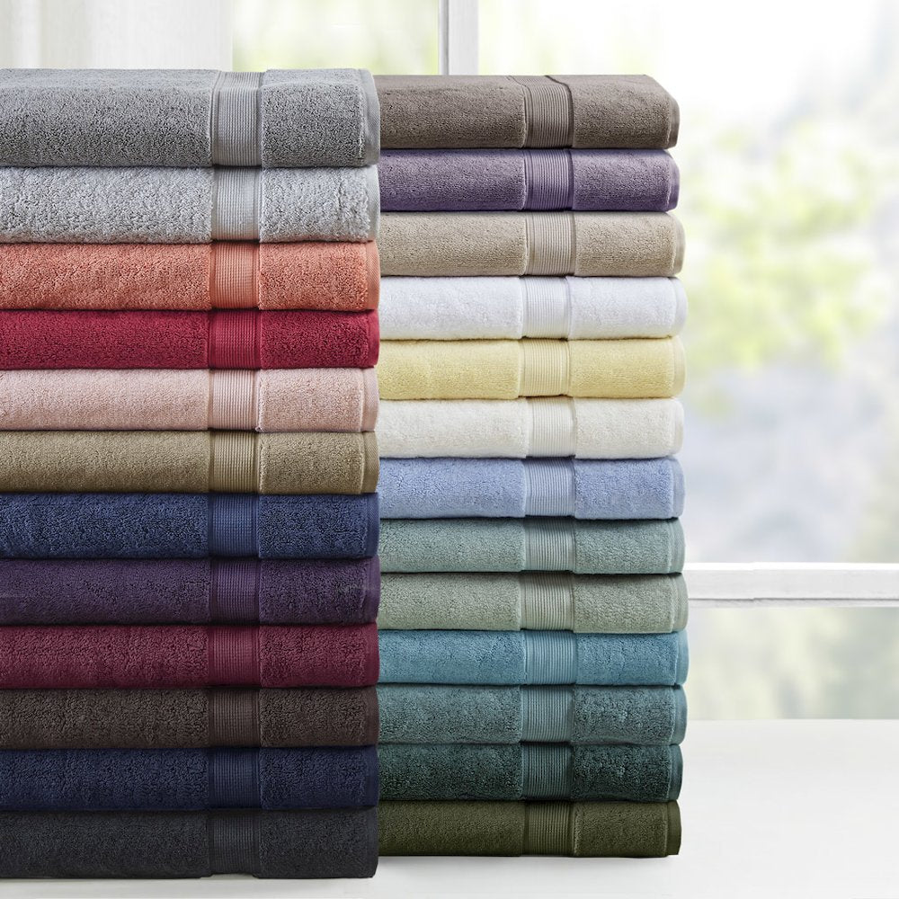 100% Cotton Bath 8 Piece Set in Dark Navy