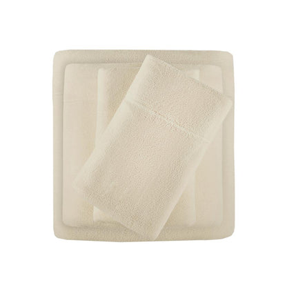 100% Polyester Knitted Micro Fleece Solid Sheet Set,PC20-001