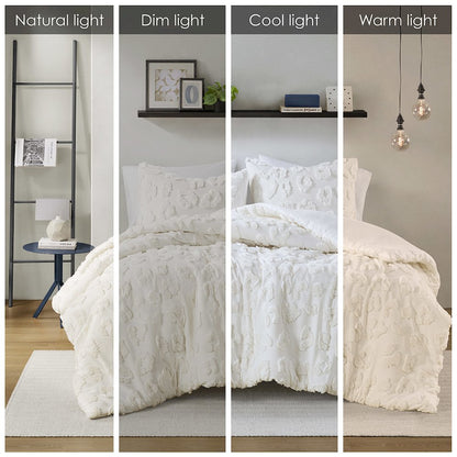 Animal Chenille Duvet Cover Set
