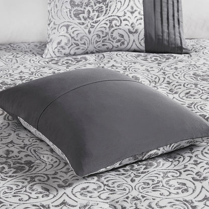 12 Piece Jacquard Comforter Set with Bed Sheets