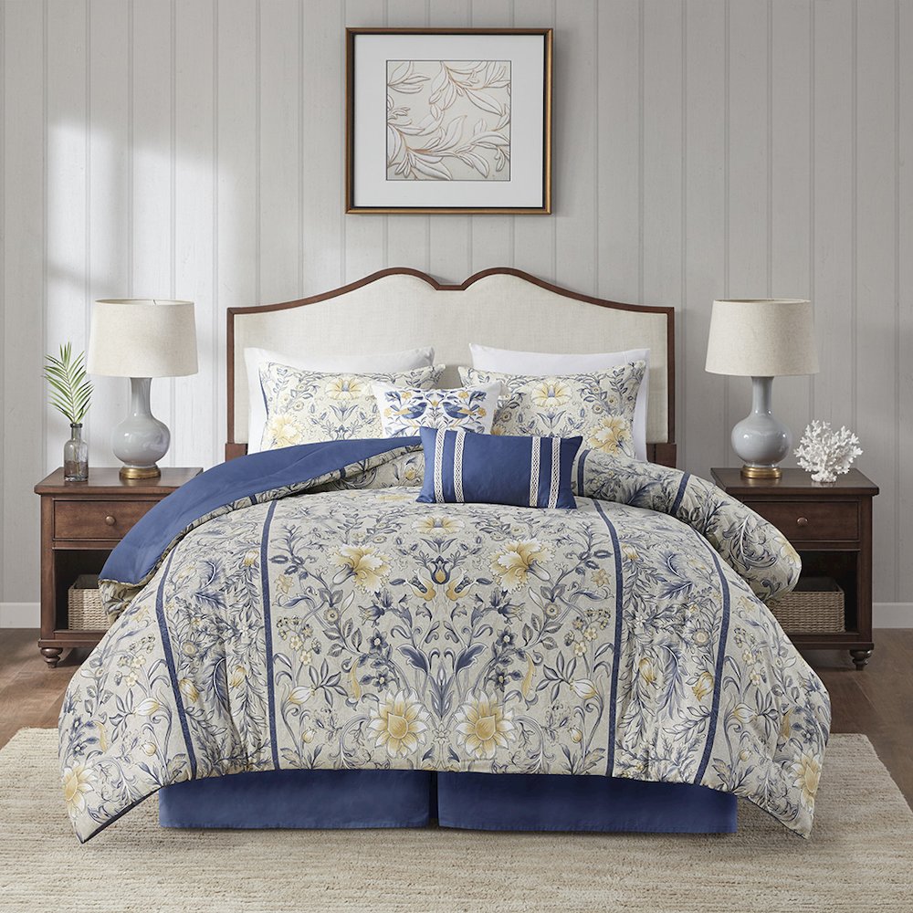 6 Piece Cotton Comforter Set