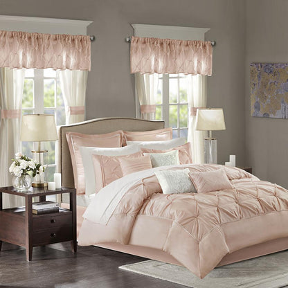 Joella 24 Piece Room in a Bag, Blush color