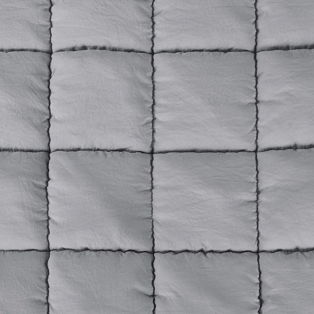 Dream Puff Down Alternative Comforter Set in Grey Color