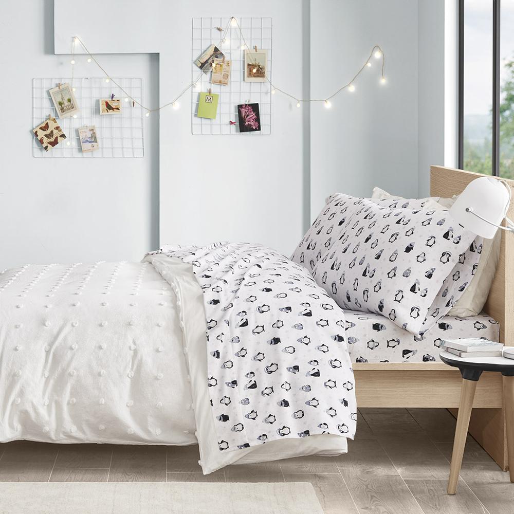 Cotton Flannel Printed Sheet Set