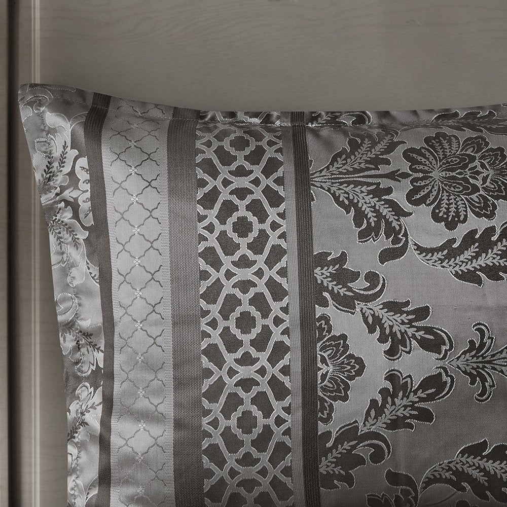 7 Piece Jacquard Comforter Set