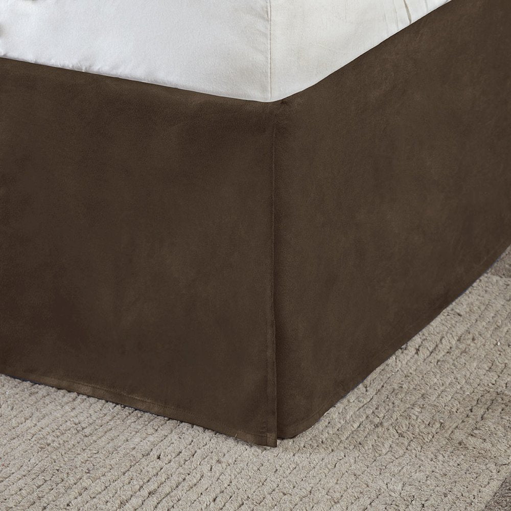 7 Piece Faux Suede Comforter Set