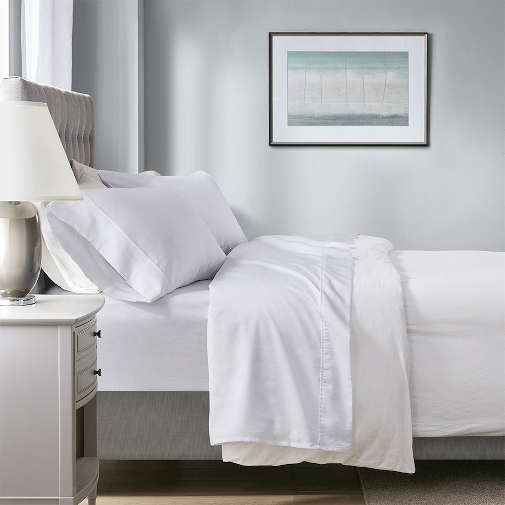 HeiQ Smart Temperature Cotton Blend 4 PC Sheet Set