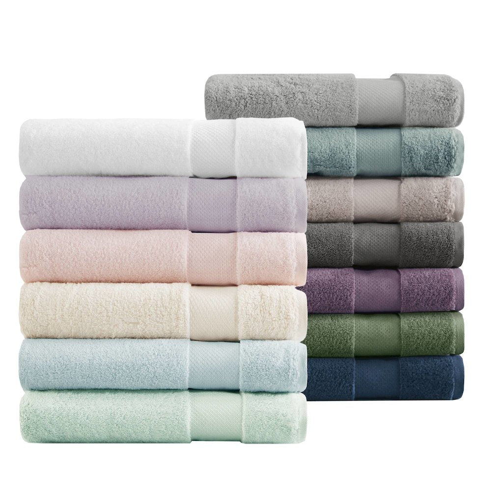 Turkish Cotton 6 Piece Bath Towel Set