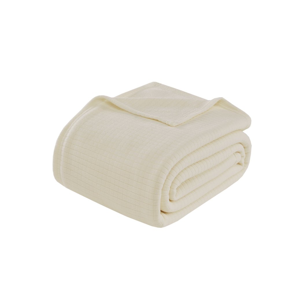 Microfleece Blanket in Taupe Color