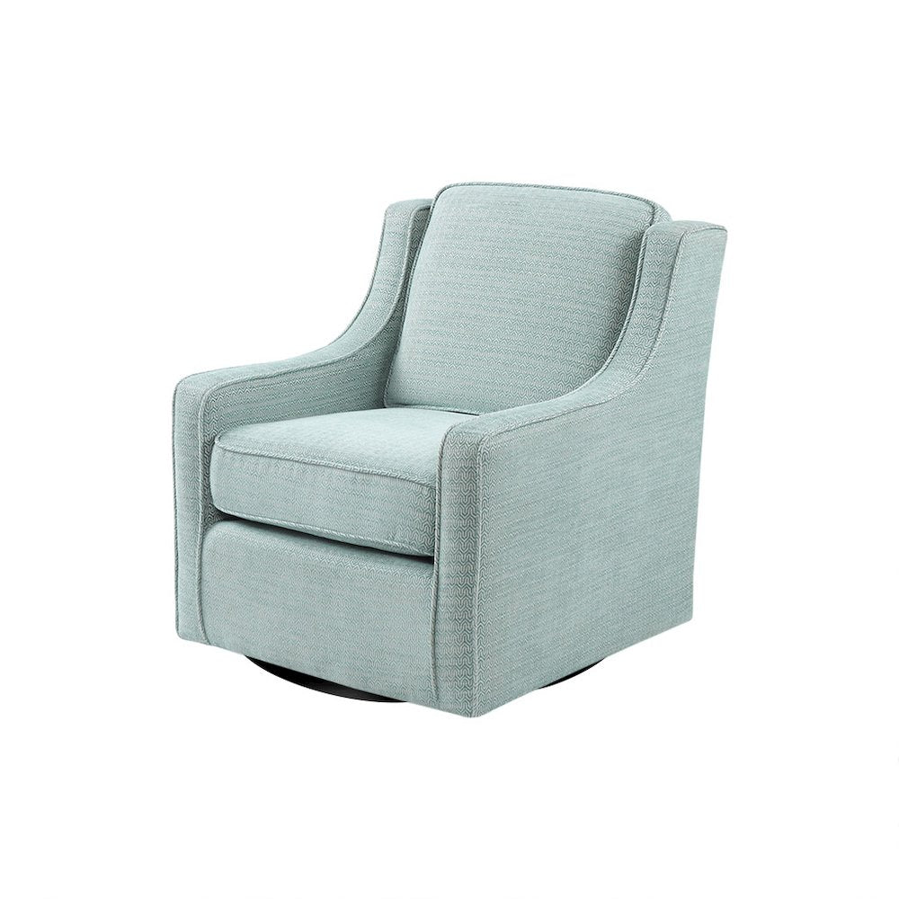 Chenille Swivel Chair