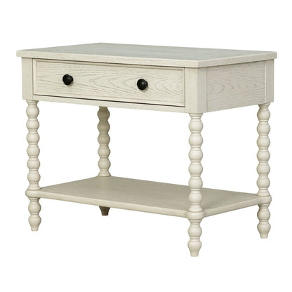 Beckett Large Nightstand, Antique Cream color